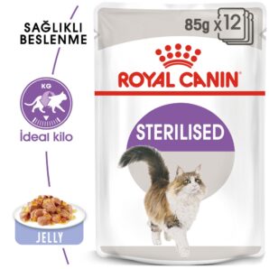 Royal Canin Sterilised Jelly Kısırlaştırılmış Kedi Yaş Mama 85 Gr
