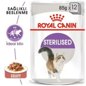 Royal Canin Sterilised Gravy Kısırlaştırılmış Kedi Yaş Mama 85 Gr